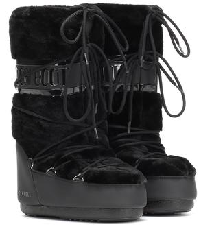 推荐Icon faux fur-trimmed snow boots商品