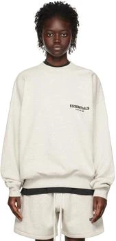 Essentials | Off-White Crewneck Sweatshirt 7折, 独家减免邮费