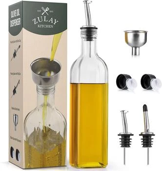 Olive Oil Dispenser Bottle with Accessories