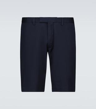 推荐Flat front stretch-cotton shorts商品
