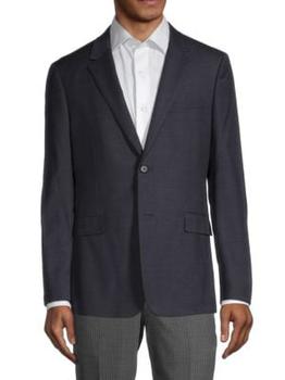 推荐​Gansevoort Regular-Fit Tonal Textured Suit Jacket商品