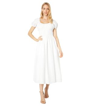 kate spade连衣裙, Kate Spade | Seersucker Puff Sleeve Dress商品图片 3折