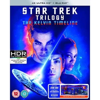 Paramount Home Entertainment | Star Trek Trilogy - The Kelvin Timeline,商家Zavvi US,价格¥816