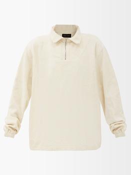 推荐Yacht corduroy half-zip sweatshirt商品