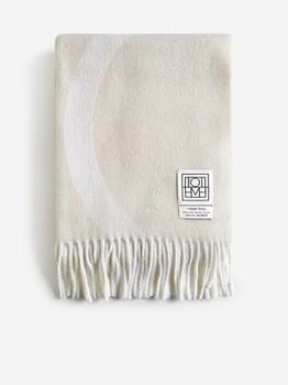 推荐Monogram jacquard wool scarf商品