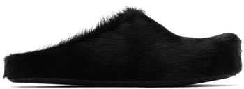Marni | Black Fussbett Sabot Loafers 