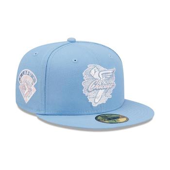 时尚mlb羽绒服男装, New Era | Men's Light Blue Chicago White Sox 1950 MLB All-Star Game 59FIFTY Fitted Hat商品图片 