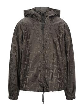 商品Emporio Armani | 男式 阿玛尼 印花条纹连帽夹克,商家YOOX,价格¥955图片