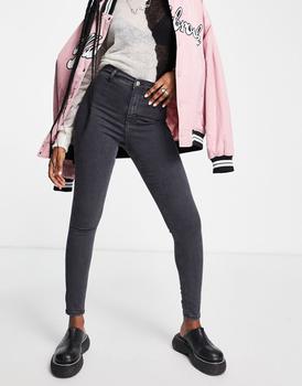 topshop joni, Topshop | Topshop Joni jeans in washed black商品图片 