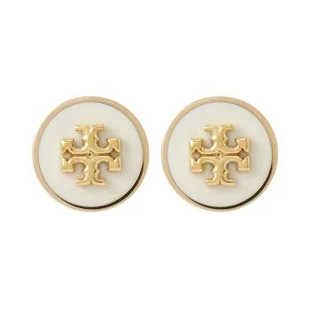 Tory Burch | TORY BURCH 拼色女士耳钉 90547-700 满$1享9.6折, 包邮包税, 独家减免邮费, 满折