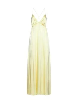 Zimmermann | V-neck Gathered Slip Dress,商家Italist,价格¥6697