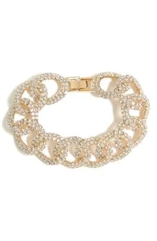 Tasha | Crystal Pavé Chain Link Bracelet,商家Nordstrom Rack,价格¥120