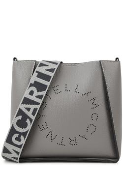 Stella McCartney | Stella Logo mini faux leather cross-body bag商品图片,
