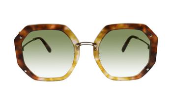 更多菲拉格慕墨镜, Salvatore Ferragamo | Salvatore Ferragamo SF940S 232 Geometric Sunglasses商品图片 3.4折