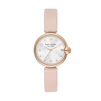 Kate Spade | 32 mm Chelsea Three Hand Leather Watch - KSW1785 