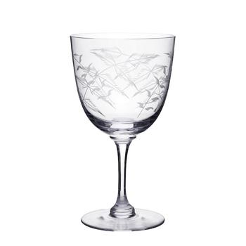 商品The Vintage List | A Set Of Six Crystal Wine Glasses With Fern Design,商家Verishop,价格¥839图片