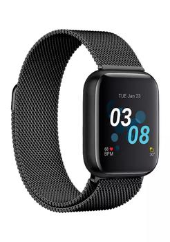 商品Air 3 Touchscreen Smartwatch Fitness Tracker for Men and Women: Black Case and Black Mesh Strap (44 Millimeter)图片