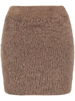 推荐STELLA MCCARTNEY - Fluffy Knit Mini Skirt商品