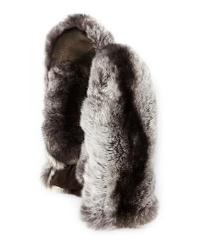 商品Guanti Giglio Fiorentino | Rabbit Fur & Lambskin Mittens,商家Neiman Marcus,价格¥937图片