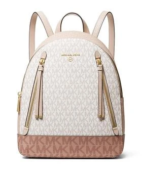 Michael Kors | Brooklyn Medium Logo Print Backpack 