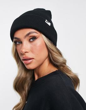 NIKE | Nike Futura cuffed beanie in black商品图片,8折×额外9.5折, 额外九五折