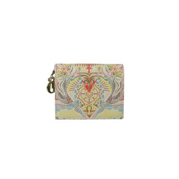 Dior | Dior Lady Dior Wallet Medium Calfskin Latte Multicolor商品图片,