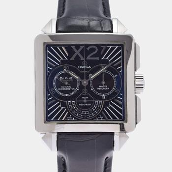 [二手商品] Omega | Omega Black Stainless Steel De Ville Co-Axial 423.13.37.50.01.001 Automatic Men's Wristwatch 37 mm商品图片,