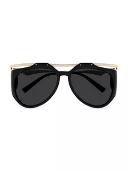 Yves Saint Laurent | Amelia Monogram 55MM Sunglasses 