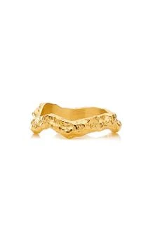 Louis Abel | Louis Abel - Aurea 18K Gold Vermeil Thin Ring - Gold - EU 54 - Moda Operandi - Gifts For Her,商家Moda Operandi,价格¥1301