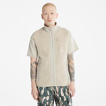 添柏岚外套, Timberland | High-Pile Fleece Gilet for Men in Beige商品图片 