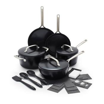商品Aluminum, Stainless Steel 14-Piece Cookware Set图片