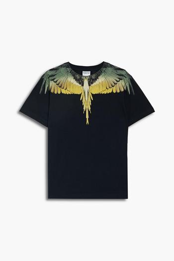 Marcelo Burlon | Printed cotton-jersey T-shirt商品图片,3折