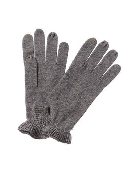 商品Forte Cashmere | Forte Cashmere Ruffle Cashmere Gloves,商家Premium Outlets,价格¥290图片