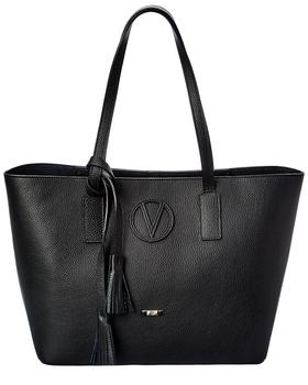 VALENTINO by Mario Valentino是什么牌子, Mario Valentino | Valentino by Mario Valentino Lynn D Plate Leather Satchel商品图片 3折
