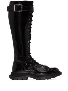 Alexander McQueen | Tread lace up boots 4.9折