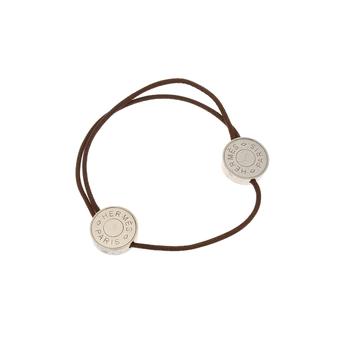 爱马仕手镯上海, [二手商品] Hermes | Hermes Silver Clou de Selle Bracelet商品图片 