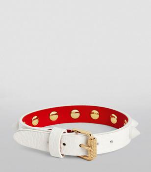 推荐Loubilink Studded Leather Bracelet商品