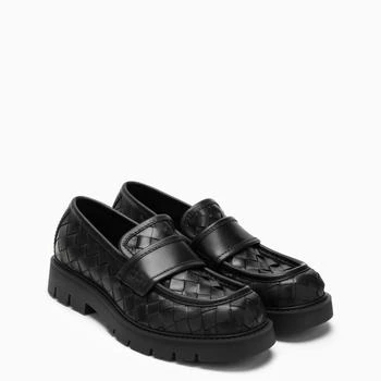 Bottega Veneta | Black Leather Loafers 7折