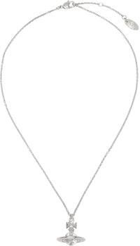 推荐Silver Pina Small Orb Pendant Necklace商品