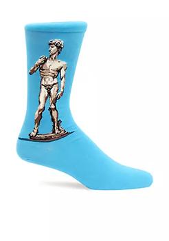 推荐"Artist Series" David, by Michelangelo Crew Socks - Single Pair商品