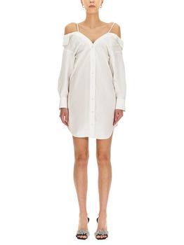 亚历山大王 连衣裙, Alexander Wang | T By Alexander Wang Women's White Other Materials Dress商品图片 满$250减$20, 满减