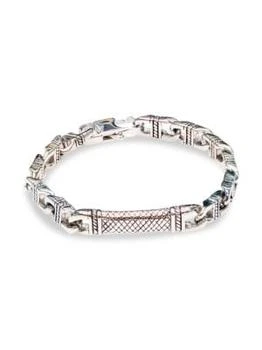 推荐Dell Arte By Jean Claude Jewelry Stainless Steel Link Chain Bracelet商品
