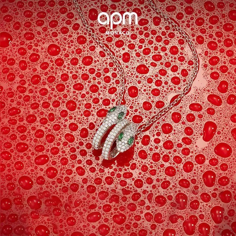 apm Monaco | APM Monaco Kaa可调节项圈项链时尚感个性情侣项链AC7702XKG,商家YCGJ,价格¥454