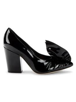 Sergio Rossi | Ruched Patent Leather Pumps商品图片,2.1折