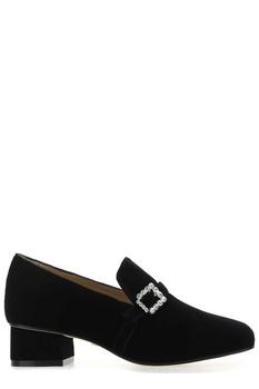 Stuart Weitzman鞋子, Stuart Weitzman | Stuart Weitzman Crystal-Embellished Strap Detail Pumps商品图片 7.6折