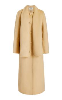 推荐Tove - Women's Mio Wool Coat - Neutral - FR 34 - Moda Operandi商品