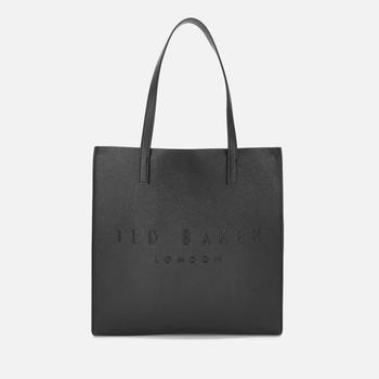 推荐Ted Baker Women's Soocon Crosshatch Large Icon Bag - Black商品