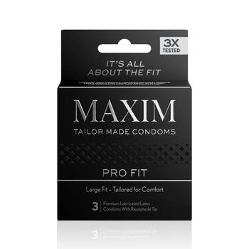 商品MAXIM | Maxim Pro Fit Condoms 3PK,商家Verishop,价格¥40图片