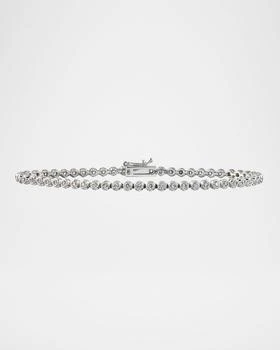 Cassidy Diamonds | 18K White Gold Traditional Diamond Tennis Bracelet, 1.25tcw,商家Neiman Marcus,价格¥39984