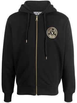 推荐Versace Jeans Couture `V-Emblem` Hoodie商品